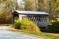 Sandgate, VT - Kreffer's Crossing Bridge - Fall